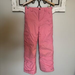 COLUMBIA Size Large 14/16 Girls Bugaboo Snow Pants in Pink
